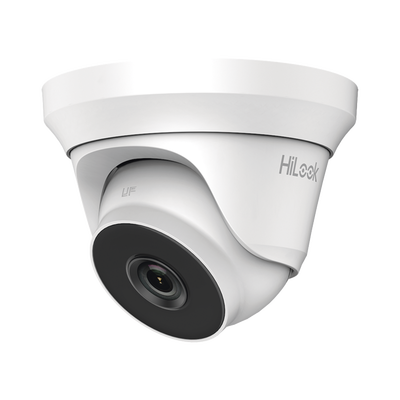 [THC-T220-MS] Turret TURBOHD 2 Megapixel (1080p) / Gran Angular 103 / Lente 2.8 mm / Audio por Coaxitron / 40 mts IR EXIR / Exterior IP66 / 4 Tecnologías / dWDR / Metal