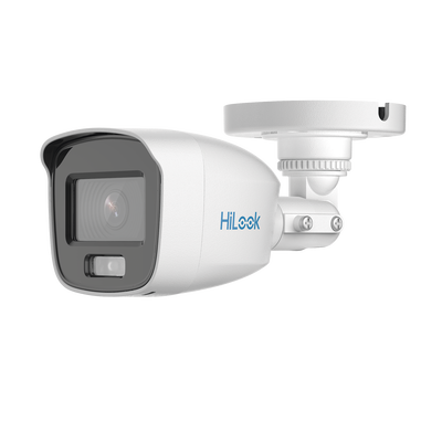 [THC-B129-PS] [ColorVu] Bala TURBOHD 2 Megapixel (1080p) / Imagen a Color 24/7 / Lente 2.8 mm / Luz Blanca 20 mts / IP66 / Policarbonato / Microfono Integrado
