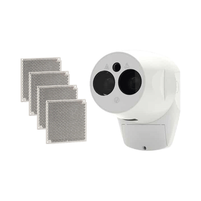 [H6011-120] Detector Lineal De Humo Motorizado, Alcance Hasta 120m, Alineación Automatica, Por Haz Reflejado, Convencional, Compatible Con Todos Los Paneles De Detección De Incendio (0200-11650)