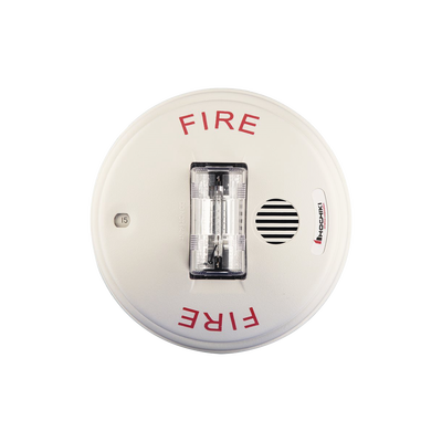 [HCC-24CW] Sirena Estrobo 24 Vcd, Instalación en Techo, Multi Candela, Color Blanco (0500-06110)