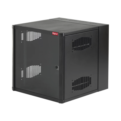 [EWMW362425] Gabinete AccessPlus de 19 UR Montaje en Pared de 19in, Rieles Numerados y Roscados #10-32, Puerta con Ventana de Seguridad, 600 mm de Ancho, 637 mm de Profundidad, Color Negro