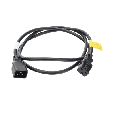 [EP1920072X50] Cable de Alimentación Eléctrica Con Bloqueo de Seguridad, de IEC C19 a IEC C20, 1.8 Metros de Largo, Color Negro, 1 Pieza