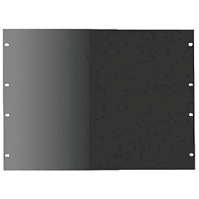 [P19RPP1UB] Tapa Ciega para Rack de 19 Pulgadas, 1 UR, Acero Negro