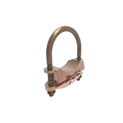 [HUB-GAR-1626] Conector Mecánico para Cable Calibre 4 a 2/0 AWG / Paralelo o 90° Grados a Tubo de 1 1/4" o Varilla  de 1 3/8" - 1 1/2".
