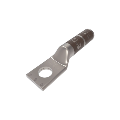 [HUB-YA2-C] Zapata Terminal de Cañón Largo para Tornillo  5/16" y Calibre 2 AWG.