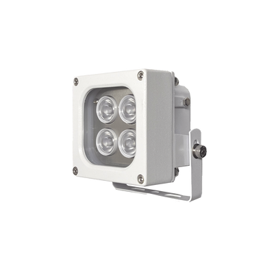 [HL120WH10W] Iluminador LED de Alta Potencia | Luz Blanca | 10 Metros de Iluminación | Cobertura 120° | IP66 | Bajo Consumo de Energía | Fotocélula Incorporada | Soporte en “U” | Carcasa de Aluminio | Alta Transmitancia de Luz. | C