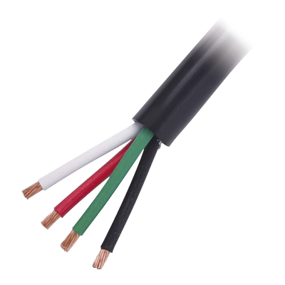[VD66/100M] Cable Eléctrico de Uso Rudo 4 Hilos Calibre 18 AWG, Hasta 600 V. Rollo de 100 m.