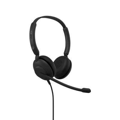 [EVOLVE10-DUO-USBA] Jabra Evolve 10 Stereo con Conexión USB A, Cancelación Activa/Pasiva de Ruido con Indicador de Ocupado (2699-820-109)