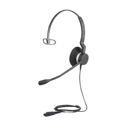 [BIZ-2300-MONO-QD] Jabra Biz 2300 Mono con conexión QD, resistente para contact center con brazo articulado con giro de 360º  (2303-820-105)