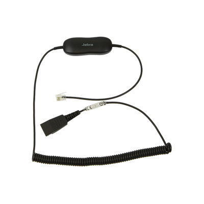 [GN-1216-C] Cable para diademas BIZ1500, BIZ2300 y BIZ2400, para compatibilidad con telefonos AVAYA 96xx/16xx QD a RJ-9 (88001-03) (88001-04) 