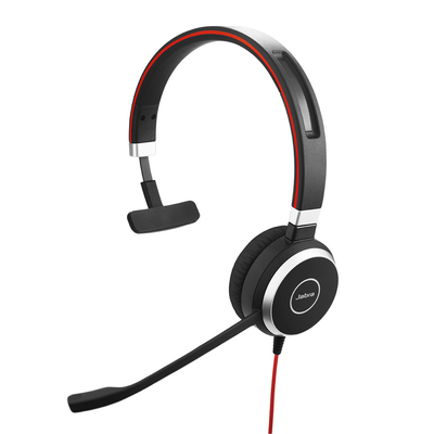 [EVOLVE-40-MONO-MS] Jabra Evolve 40 Mono con conexión USB / 3.5 mm indicador de ocupado y cancelación de ruido (6393-823-109)