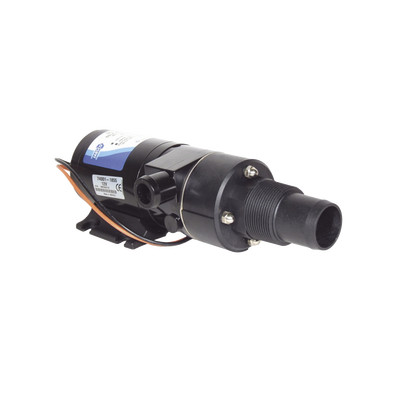 [18590-2092] Bomba maceradora de 12 Vcd para manguera de entrada con orificio de 38 mm (1½”), manguera de descarga con orificio de 25 mm (1”)