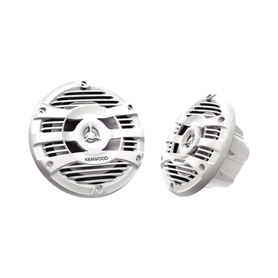 [KFC-1653MRW] Par de altavoces fabricados en grado marinos en color blanco de 6.5" potencia máxima de 150 W 
