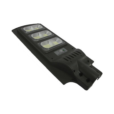 [JALP-SOL01-120] Luminaria con Panel Solar y Sensor de Movimiento de 120 W/ Luz 6 500 K / Dimensiones 625 x 240 mm / Ángulo de Luz 120°.