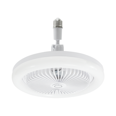 [JLV-0112] Ventilador de Techo con Luminario LED de 110 V CA 50/60 Hz /  40 W / 3 Tonos de Luz (6500 - 4 000 - 2 700 K) / Diámetro 250 mm / 3 Velocidades / Dimeable.