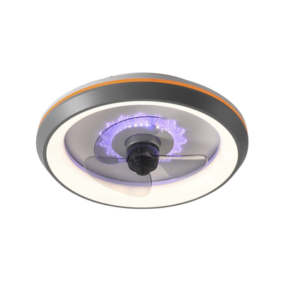 [JLV-012] Ventilador de Techo con Luminario LED de  110 V CA 50/60 Hz /  88 W /4500 Lm / 6500 - 4 000 - 2 700 K /6 Tonos de Luz / 500 mm / 6 Velocidades / Dimeable.