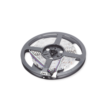 [JLTL-5050-IP20-B] Tira Led de 5 m / Color Blanco / Uso Interior / Potencia 22 W / 900 lm/ 12 V CD / IP 20.