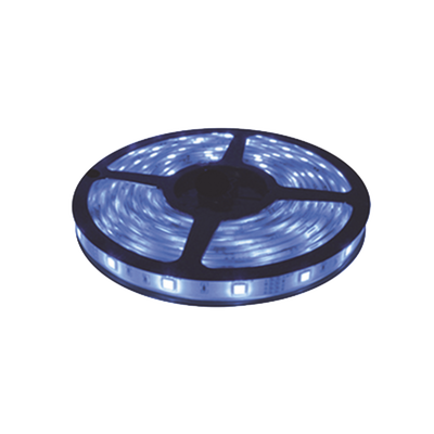 [JLTL-5050-IP65] Tira Led de 5 m / Color Azul / Uso Exterior / Potencia 22 W / 900 lm/ 12 V CD / IP 65.