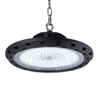 [JLRE-UFO-100] Campana Led Industrial UFO / 100 W / Suspendido / 85 - 265 V CA / Luz Fría 6500 K.