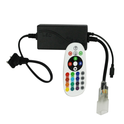 [JLPM-10] Adaptador de Corriente con Control de Funciones Remoto para Manguera Neón LED RGB JUML-5050-03.
