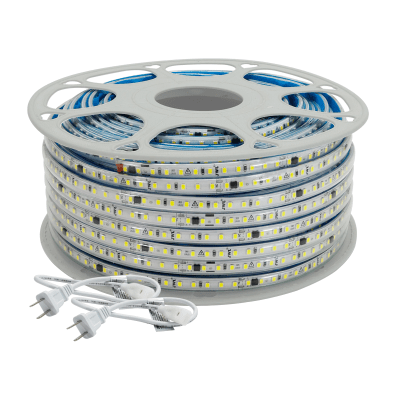 [JUML-2835-07] Manguera Led para uso Interior o Exterior / 50 m/ 127 V CA / 500 W Potencia / T.C.C. 6500 K / Color Blanco / Fuente de luz LED tipo SMD.