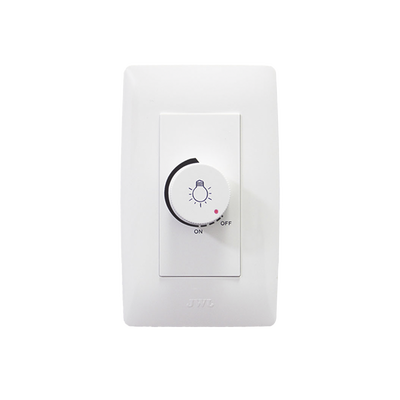 [JTL-C7329] Dimmer Rotativo para Lámpara Incandescentes / 300 W 127 V CA / Color Blanco.