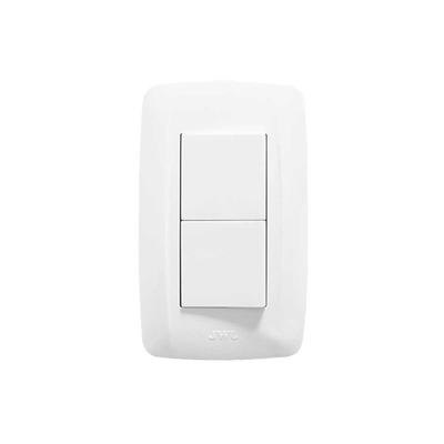 [JTL-B72-05] Apagador Duplex de 10 A / 127 V CA ~60 HZ  / Color Blanco.