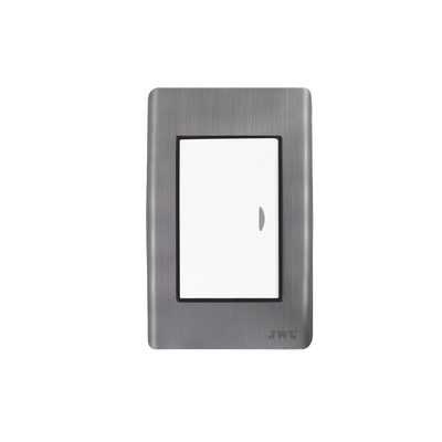 [JTL-E7502] Apagador Escalera Sencillo de 10 A/ 127 V CA ~ 60 Hz / Placa de Acero.