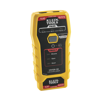 [VDV526-100] Probador de Cables de Red y Probador de Cables de Datos LAN Explorer™ con Transmisor Remoto.