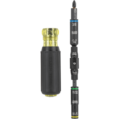 [32528HD] Destornillador / Llave de Tuercas 10 en 1 KNECT™ con Clasificación de Impacto / Compatible con Herramientas Eléctricas / Puntas Intercambiables / Portabrocas KNECT™ de 12 Puntos / Barra de Acero / Torque de 150 in-lb